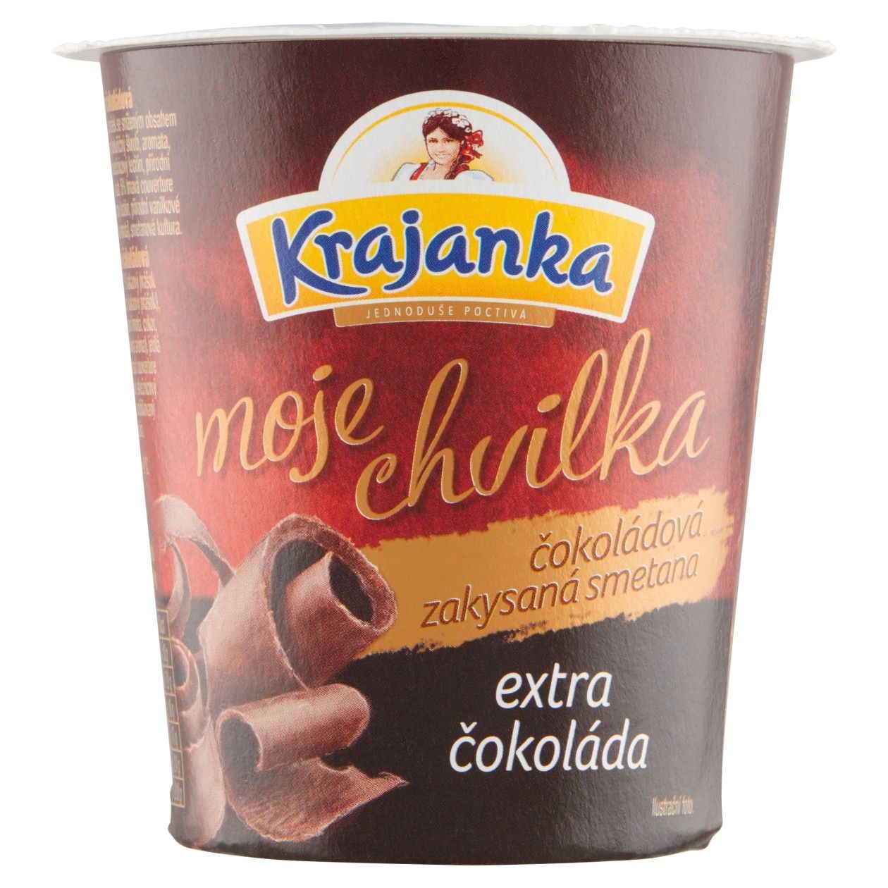 Krajanka Moje Chvilka Čokoládová Zakysaná Smetana 130g