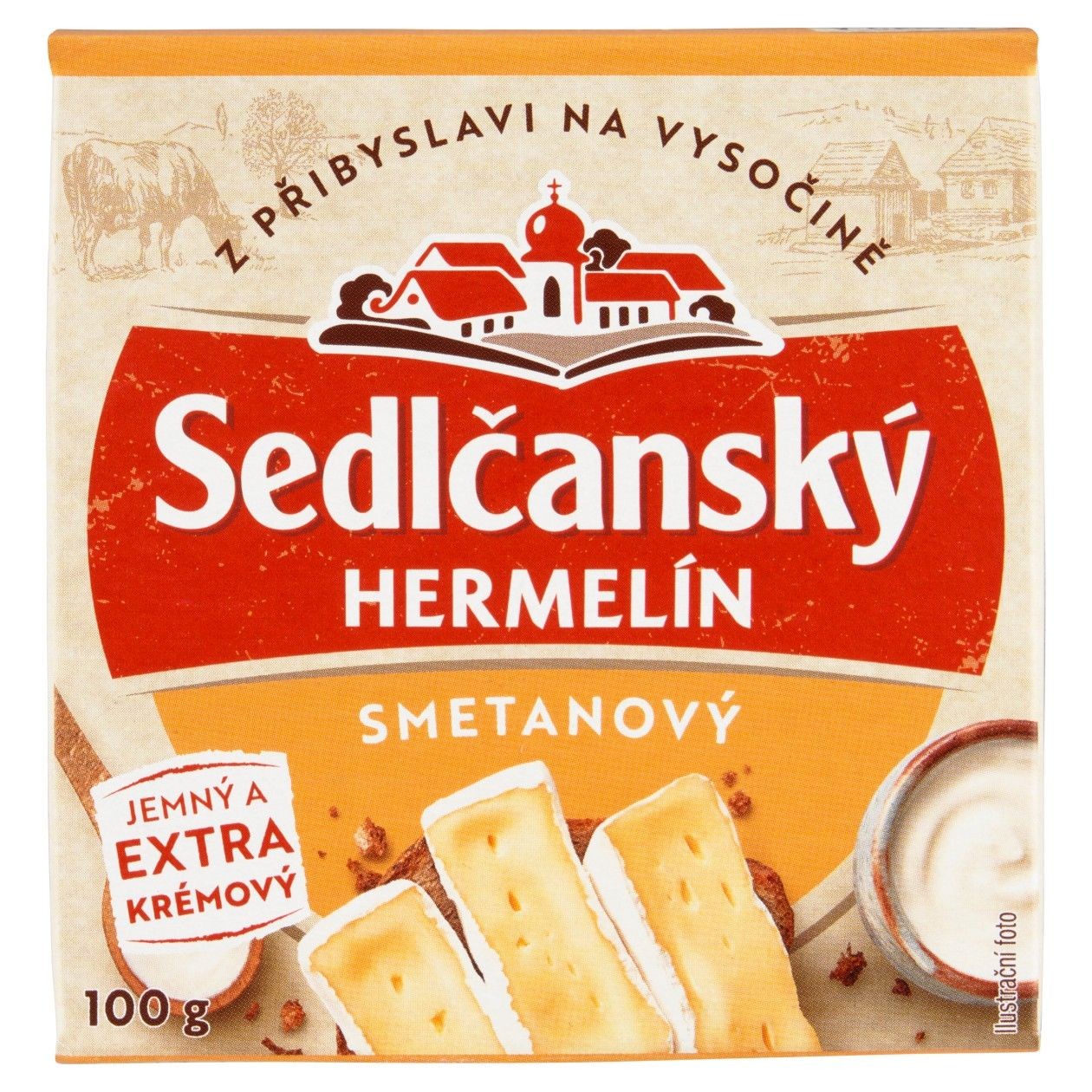 Sedlčanský Hermelín Smetanový 100g