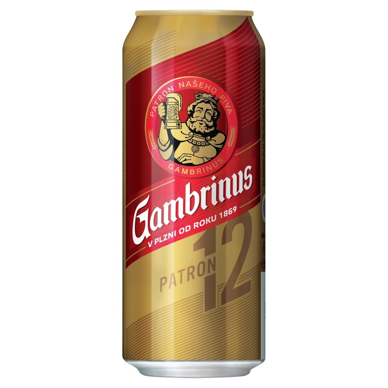 Gambrinus Patron 12 Pivo Ležák Světlý 500Ml