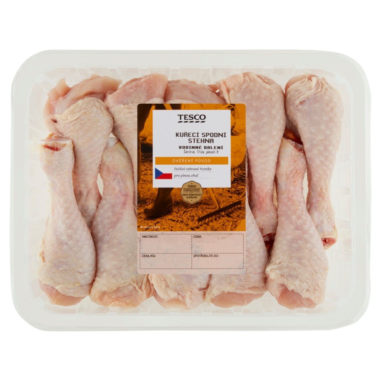Tesco Kuřecí Spodní Stehna Rodinné Balení, 870g