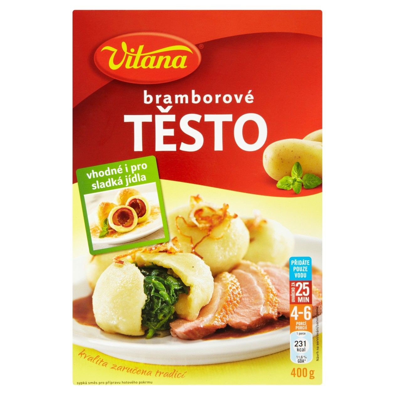 Vitana Bramborové Těsto 400g