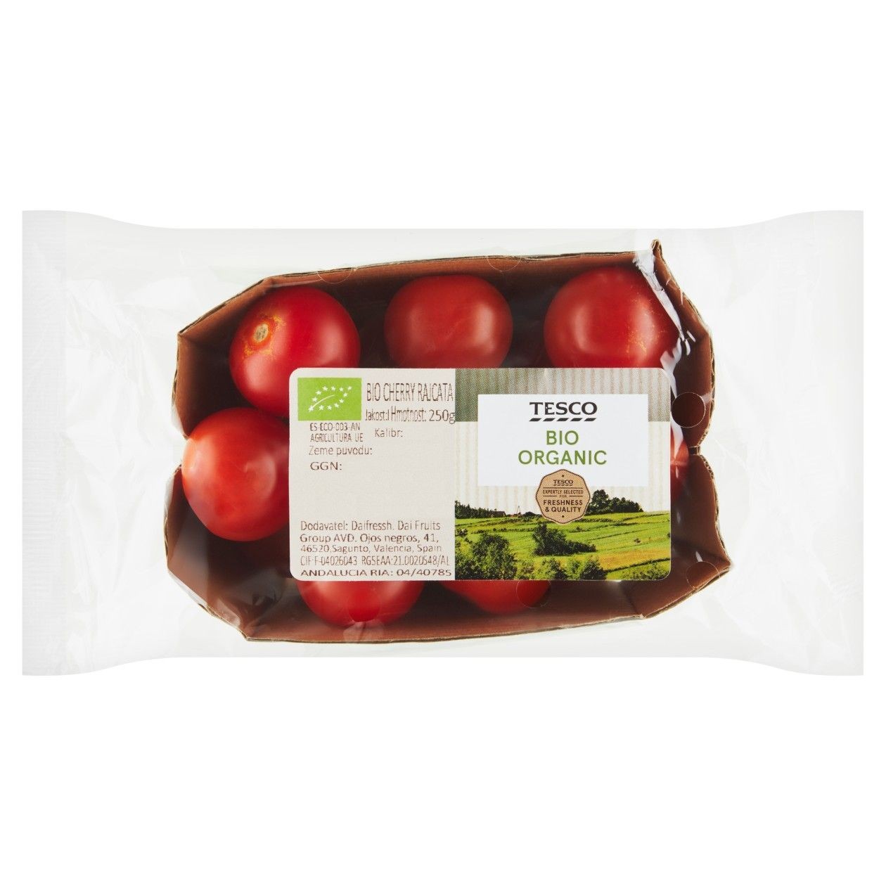 Tesco Bio Cherry Rajčata 250g