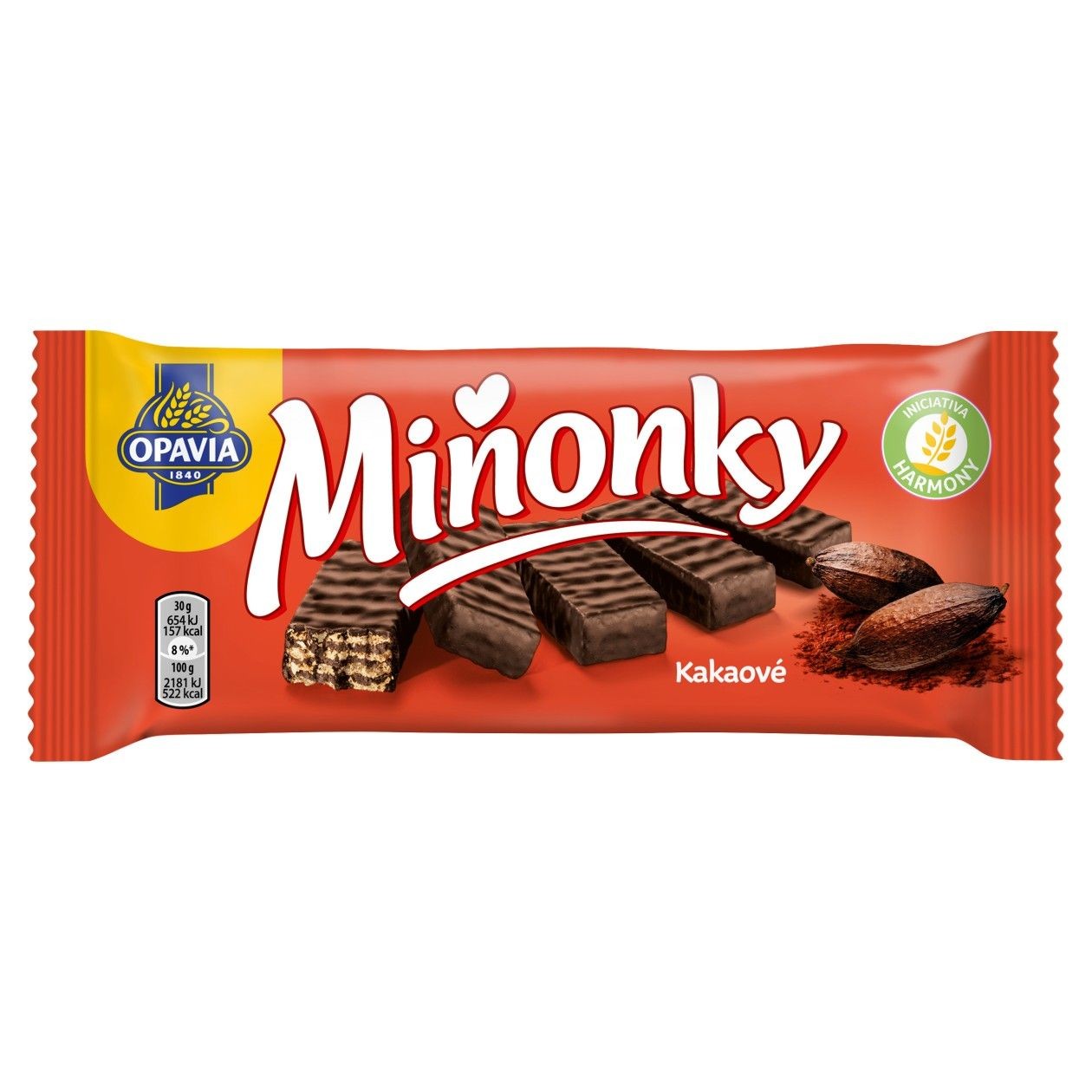 Opavia Miňonky Kakaové Oplatky 50g