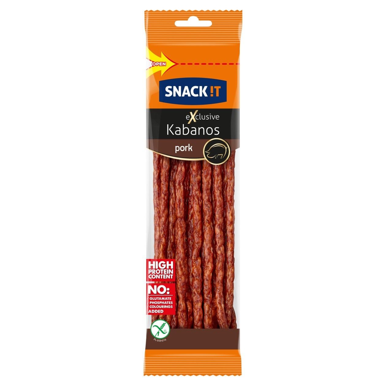 Snack !T Kabanos Exclusive Vepřový 120g