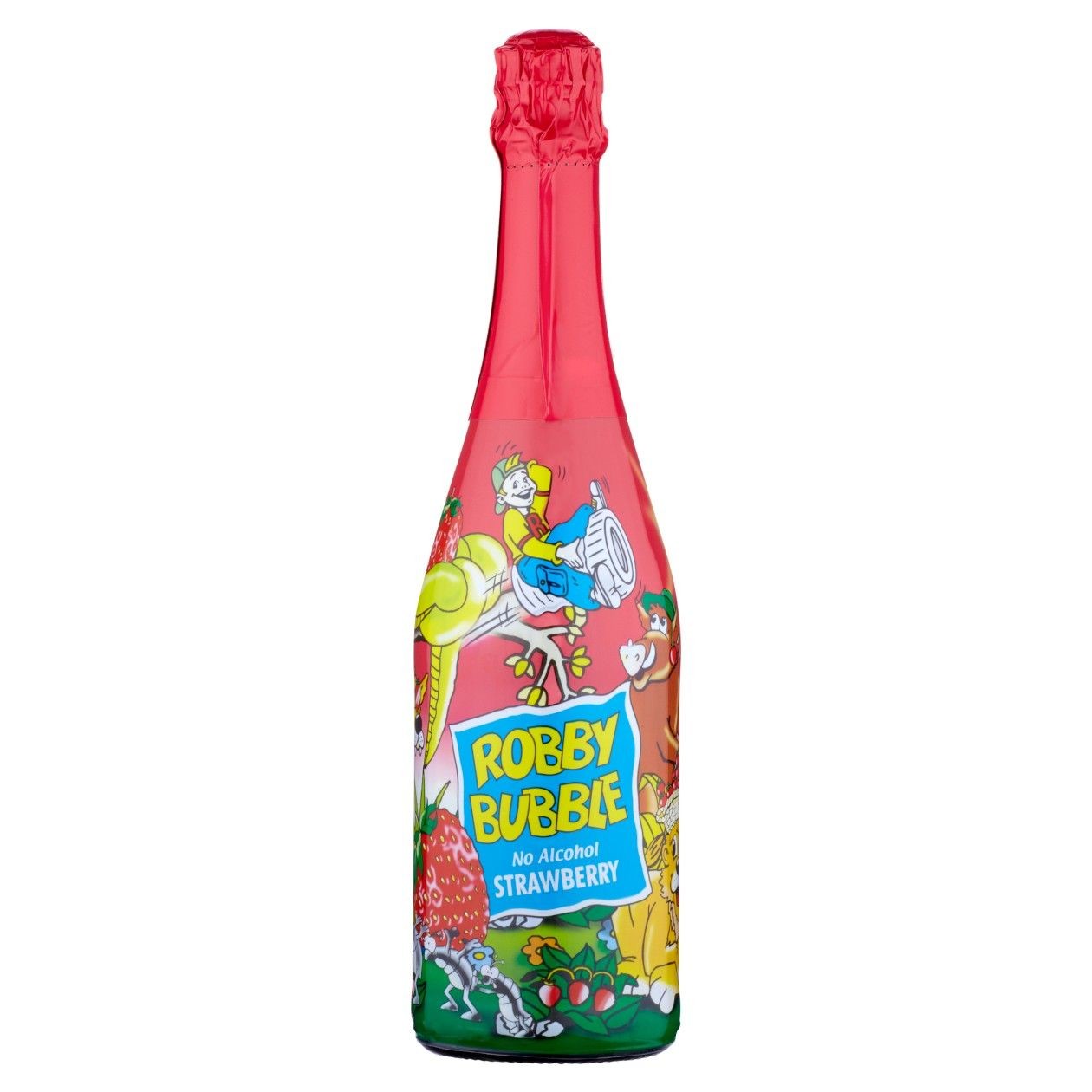 Robby Bubble Jahoda 0,75L