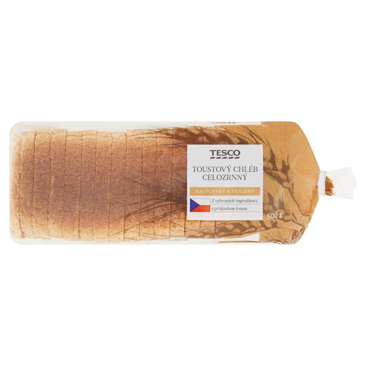 Tesco Toustový Chléb Celozrnný 500g