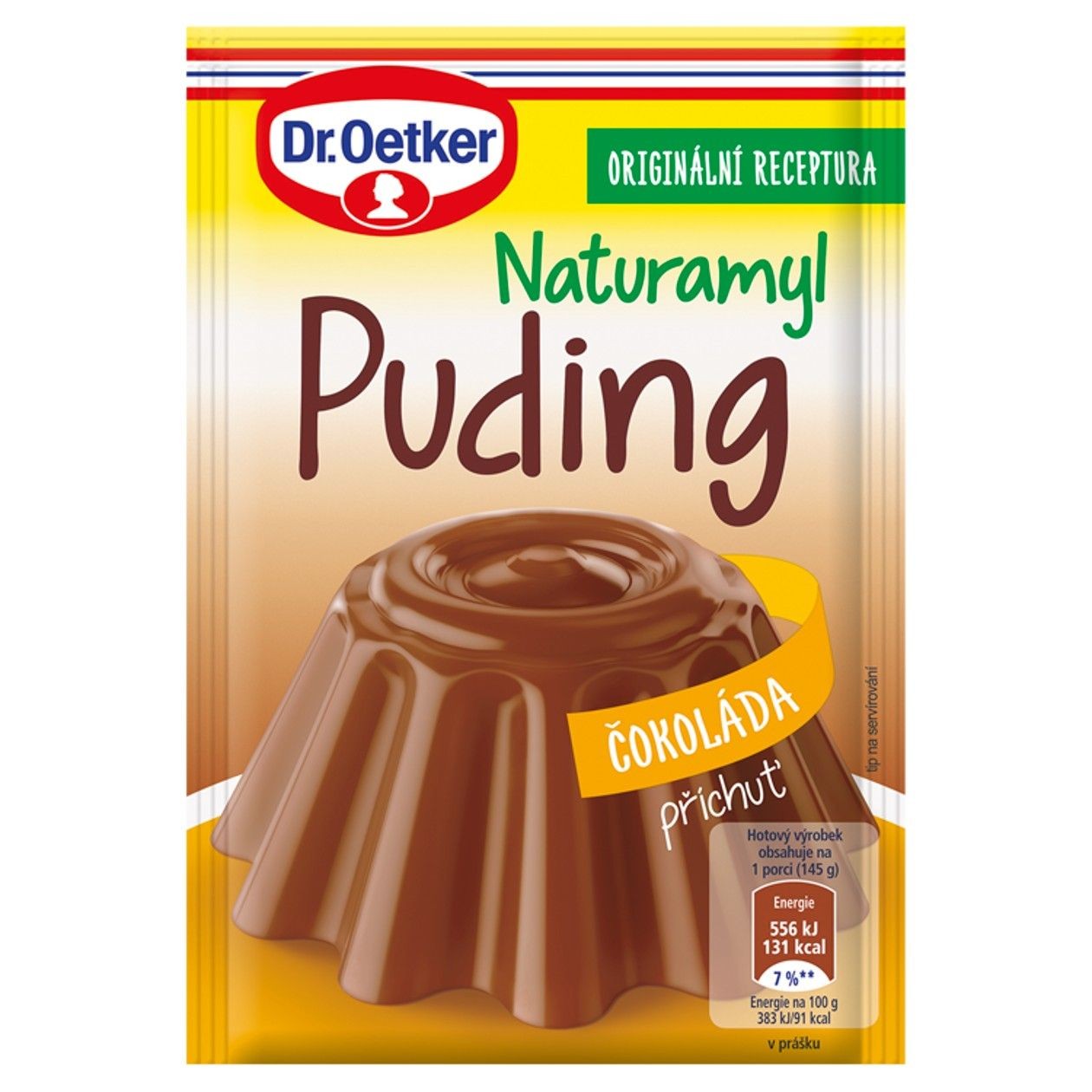 Dr. Oetker Naturamyl Puding Příchuť Čokoláda 40g