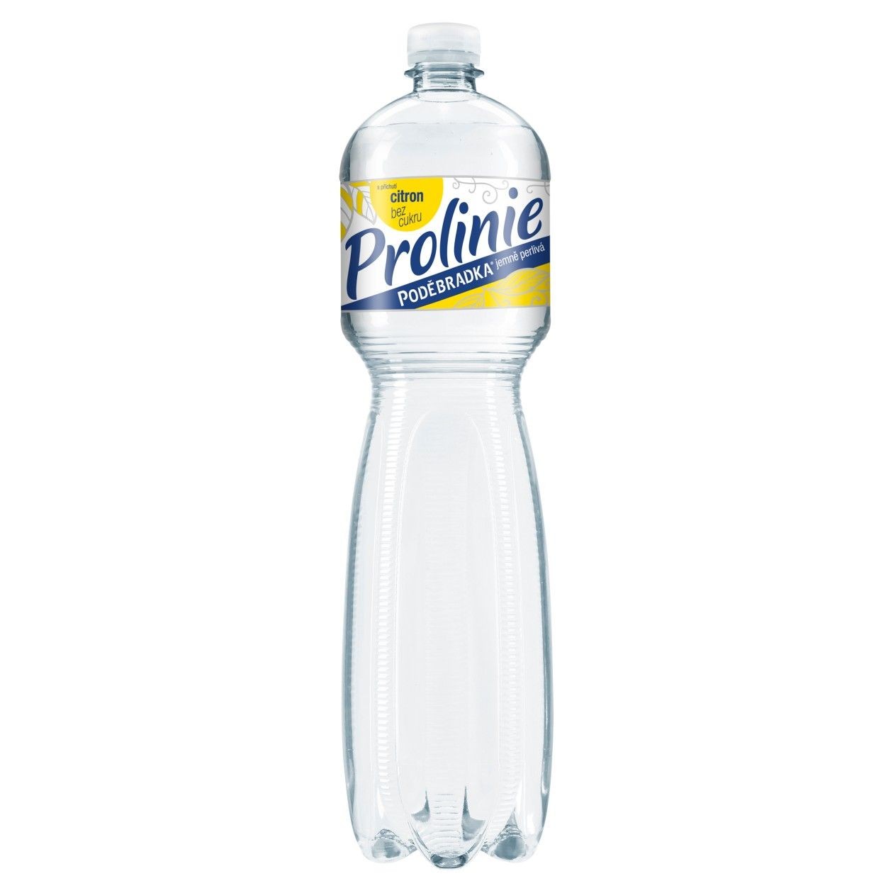 Poděbradka Prolinie Jemně Perlivá Citron 1,5L