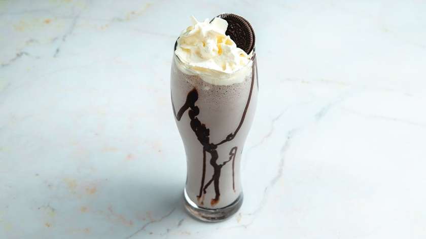Milkşeyk Oreo ilə