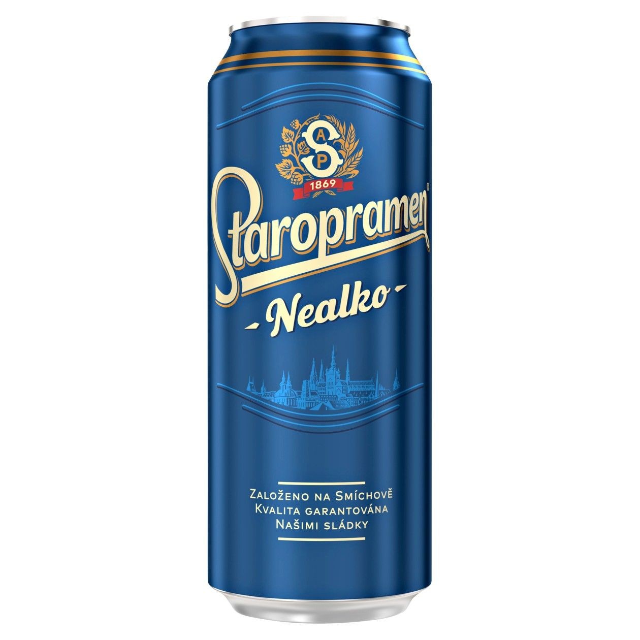 Staropramen Nealko Pivo Nealkoholické Světlé 0,5L