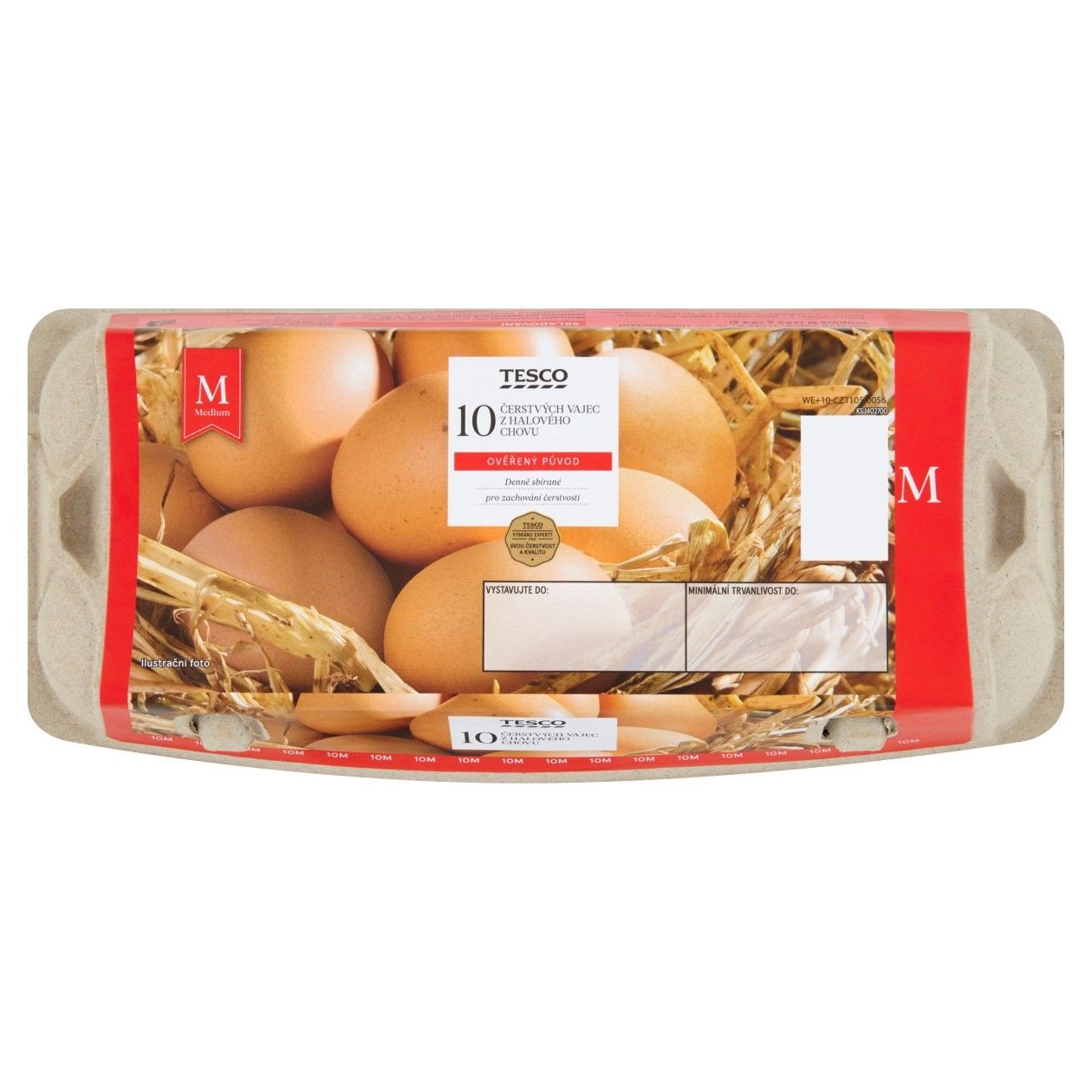 Tesco Čerstvá Vejce M 10 Ks