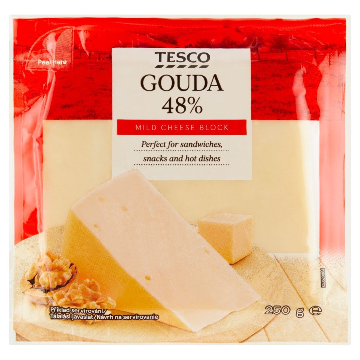 Tesco gouda 48% 250g