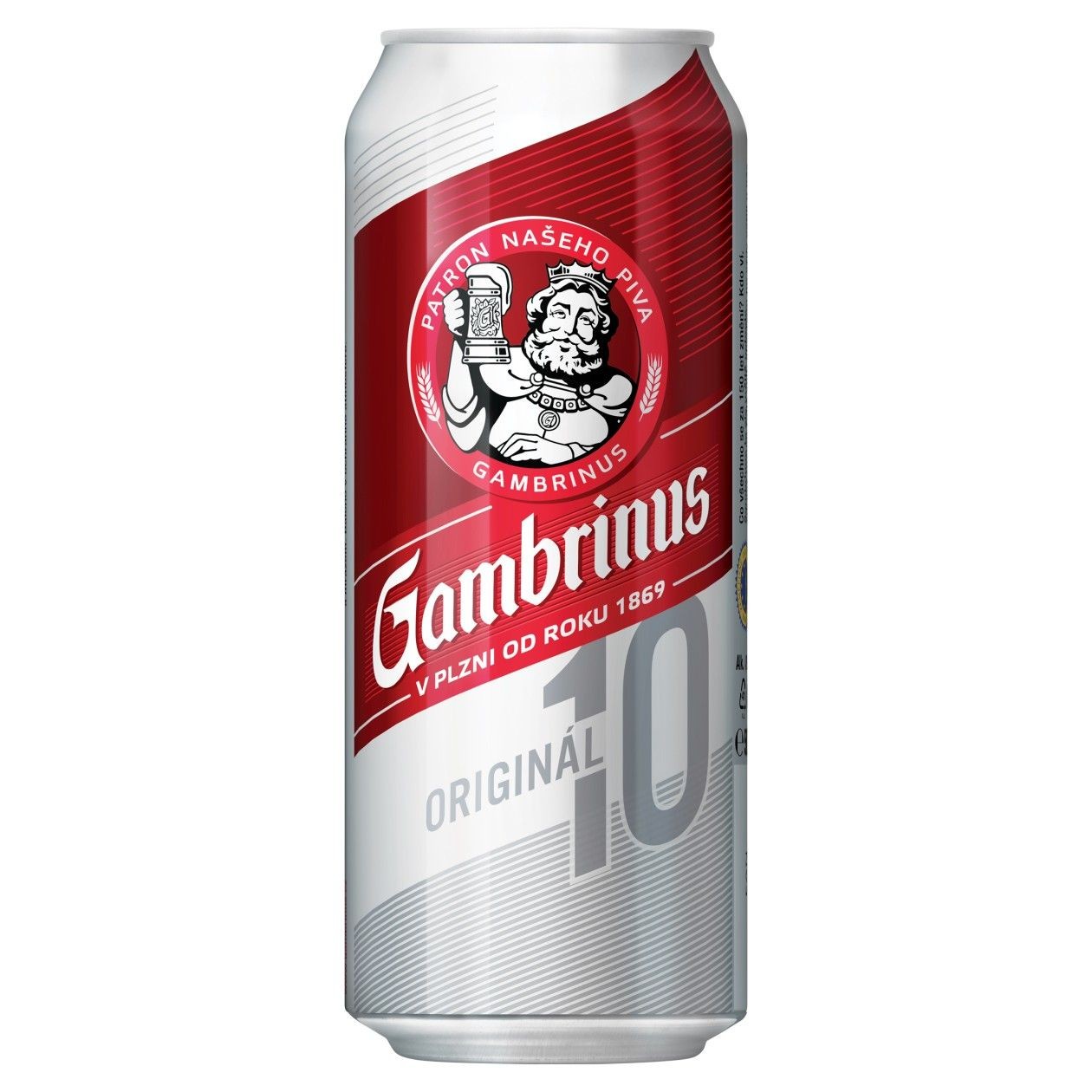 Gambrinus Originál 10 Pivo Výčepní Světlé 500Ml