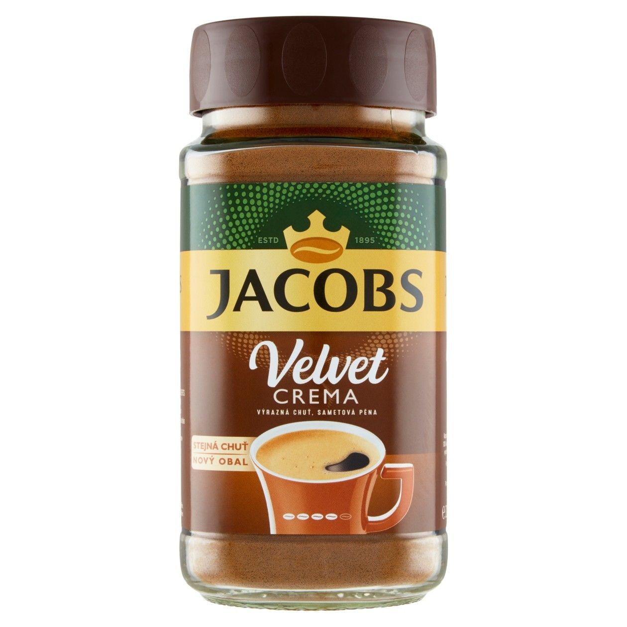 Jacobs Velvet Crema Rozpustná Káva 200g