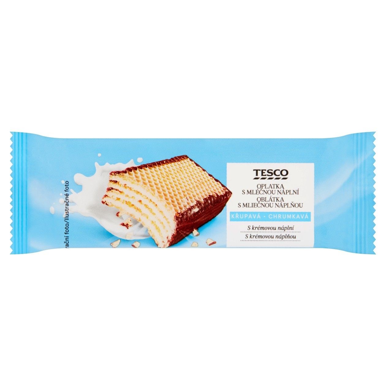Tesco Oplatka S mléčnou Náplní 47g