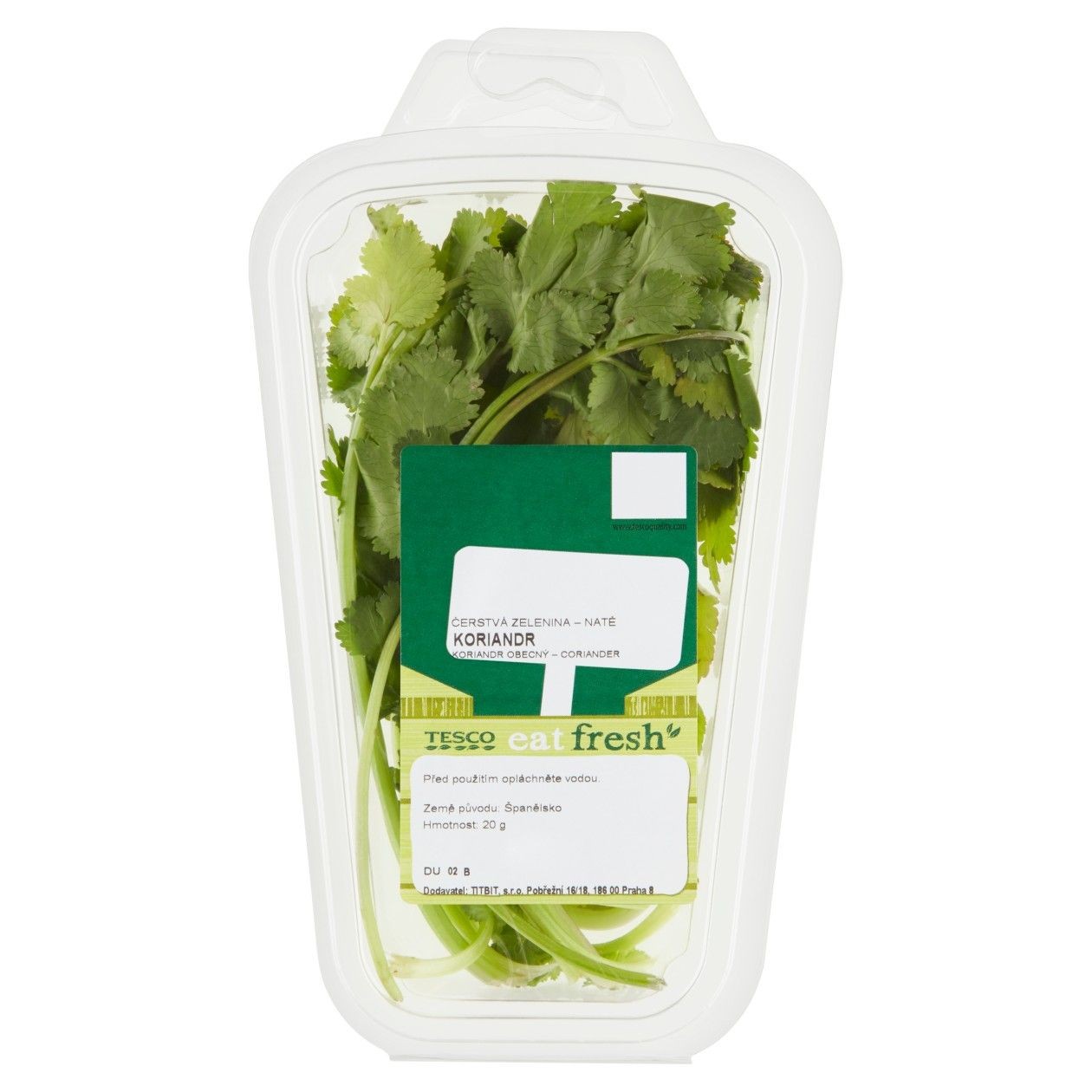 Tesco Eat Fresh Koriandr Obecný 20g