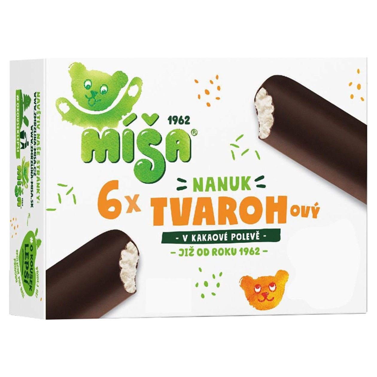 Míša Original Cottage Cheese Ice Cream 6 X 45Ml (270Ml)