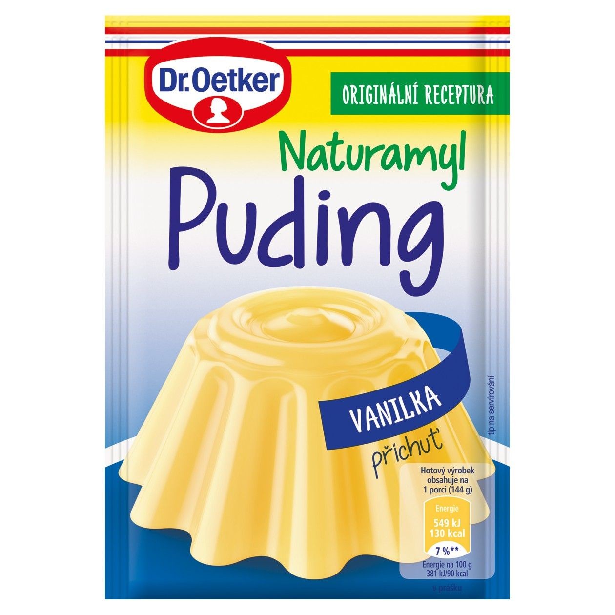 Dr. Oetker Naturamyl Puding Příchuť Vanilka 37g
