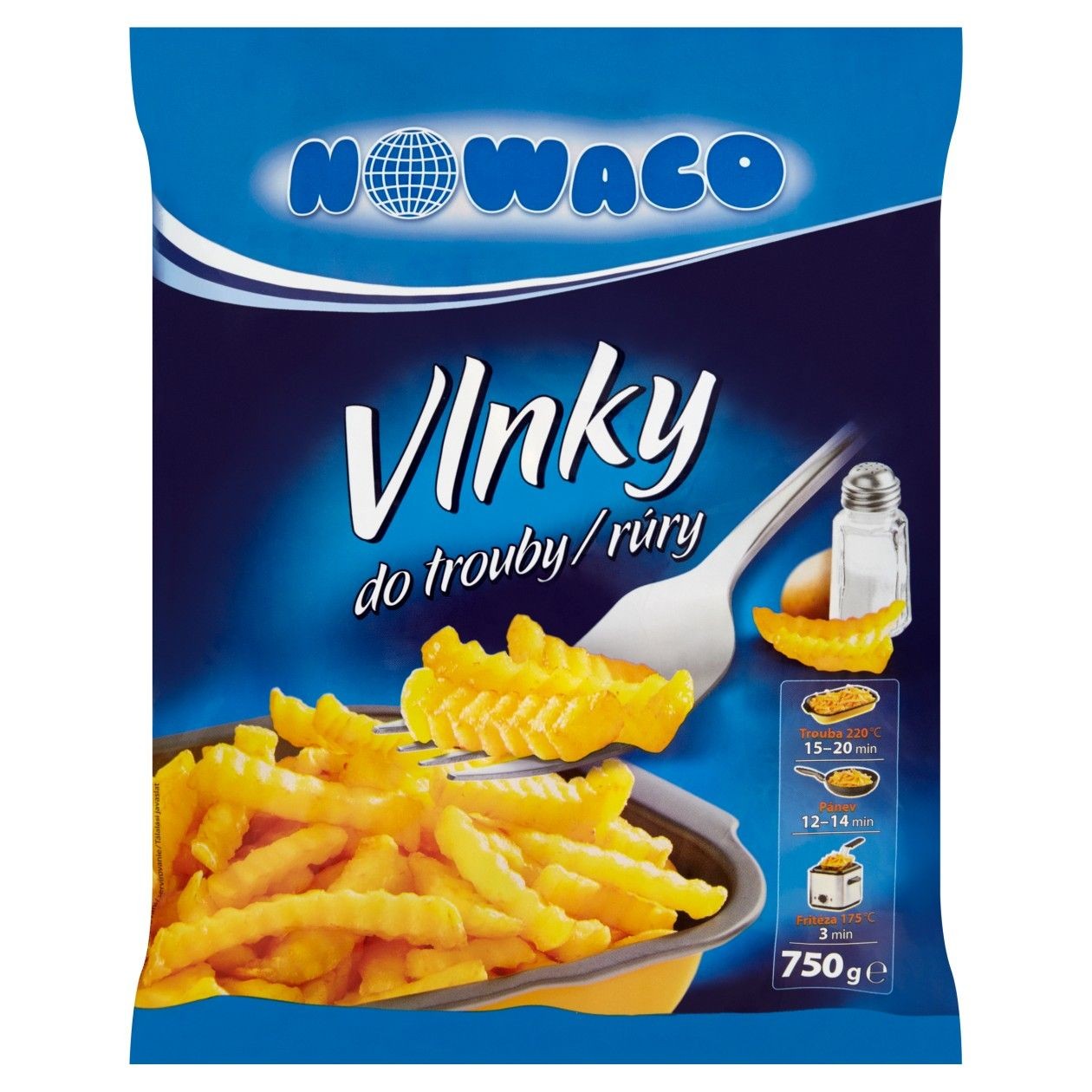 Nowaco Vlnky Do Trouby 750g