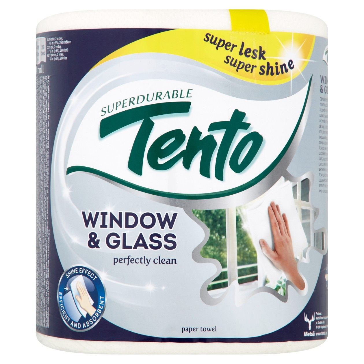 Tento Window & glass Papírové Utěrky 1 Role