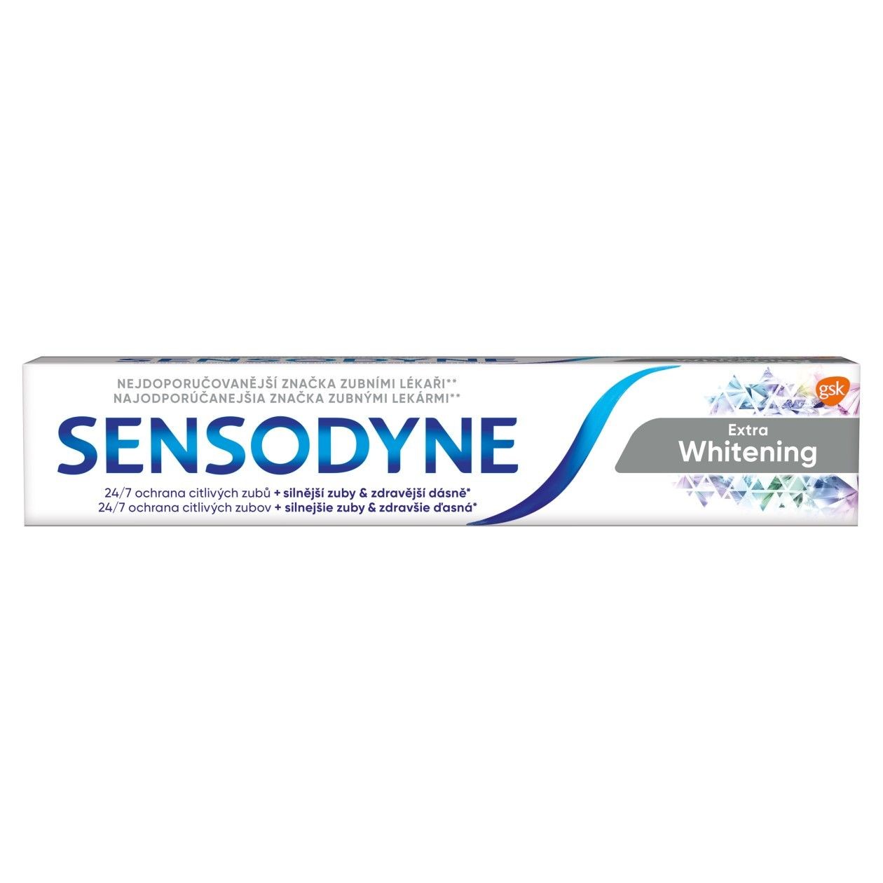 Sensodyne Extra Whitening Zubní Pasta S Fluoridem 75Ml