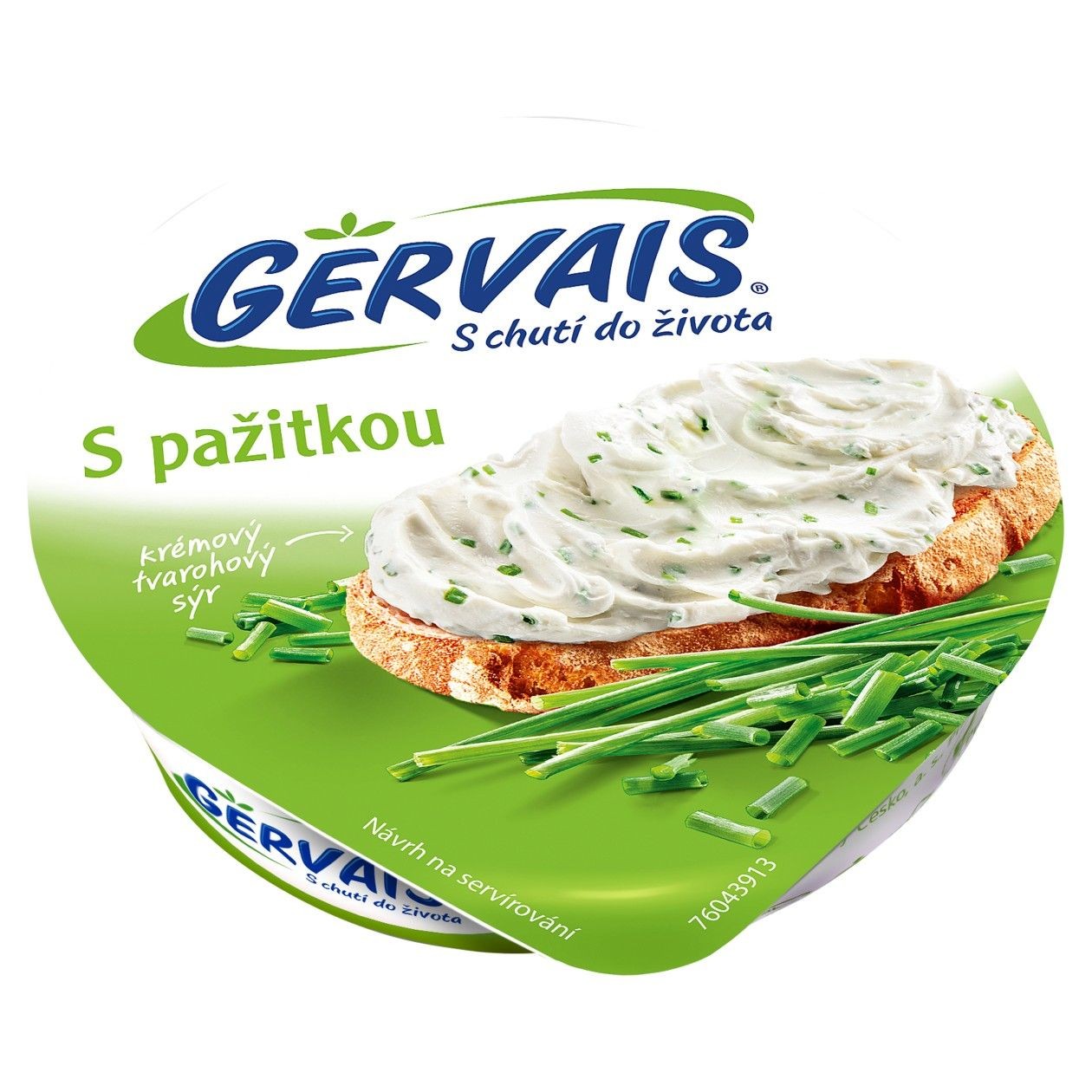 Gervais Čerstvý Tvarohový Sýr S Pažitkou 80g