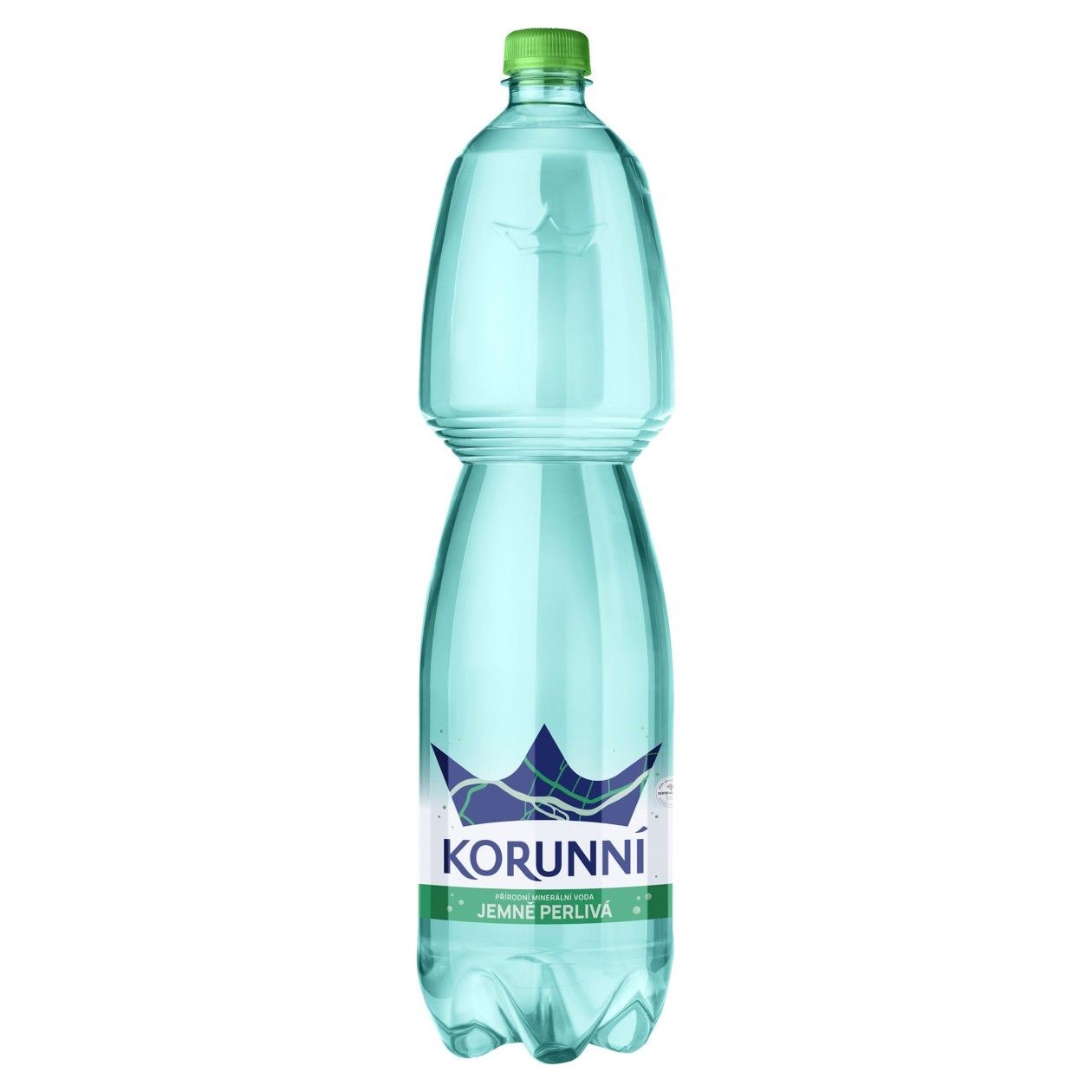 Korunní Přírodní Minerální Voda Jemně Perlivá 1,5L