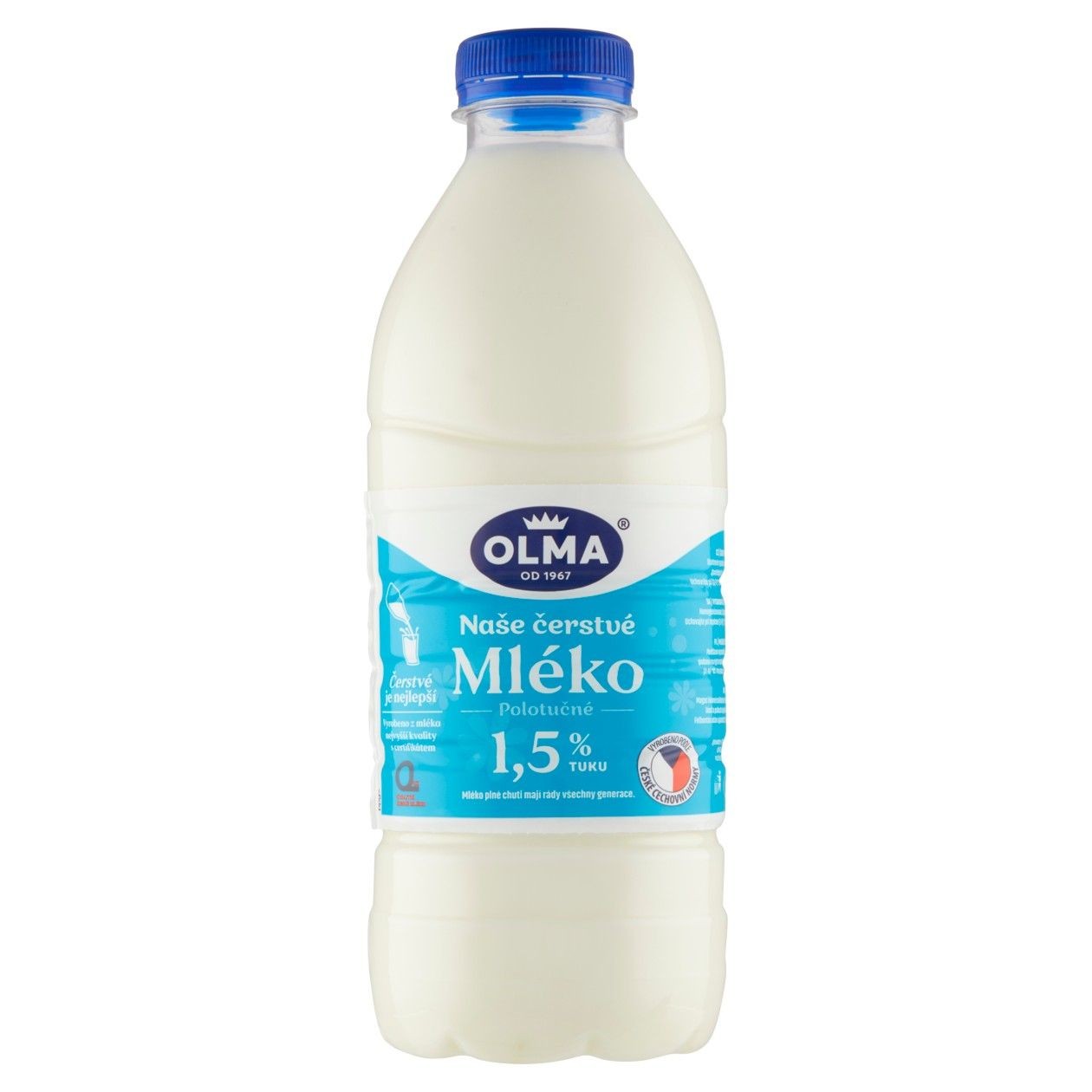 Olma Čerstvé mléko Polotučné 1,5% 1L