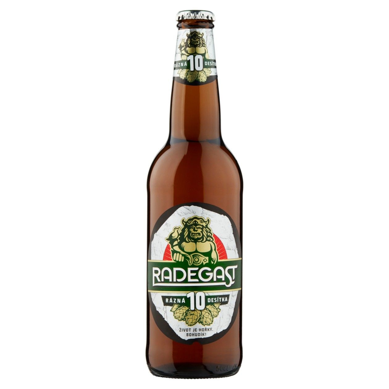Radegast Rázná 10 Pivo Výčepní Světlé 0,5L