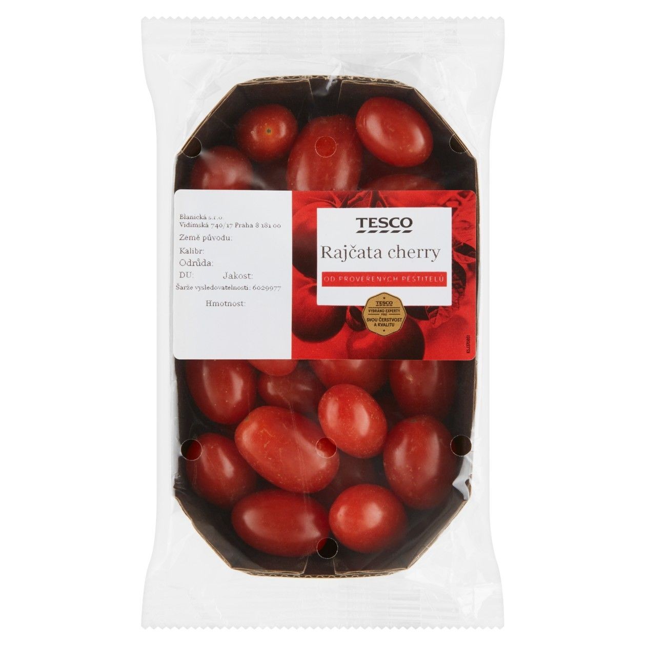 Tesco Rajčata Cherry 250g