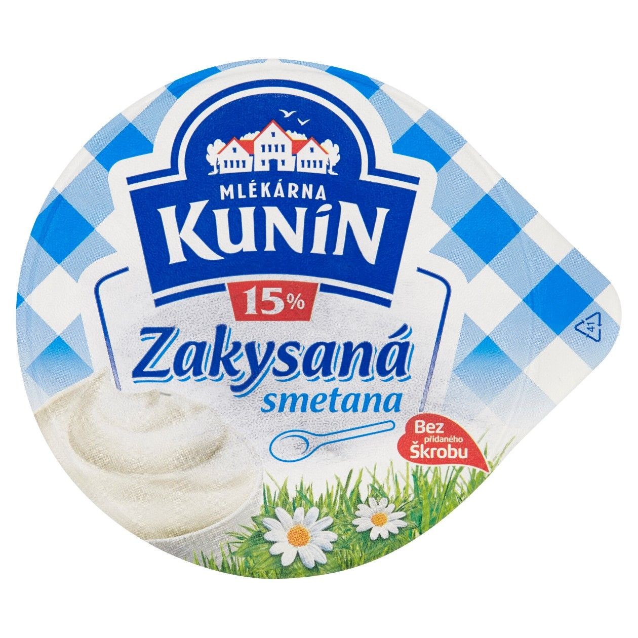 Mlékárna Kunín Zakysaná Smetana 15% 190g