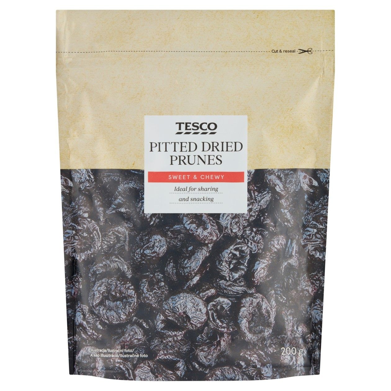 Tesco Švestky Vypeckované 200g