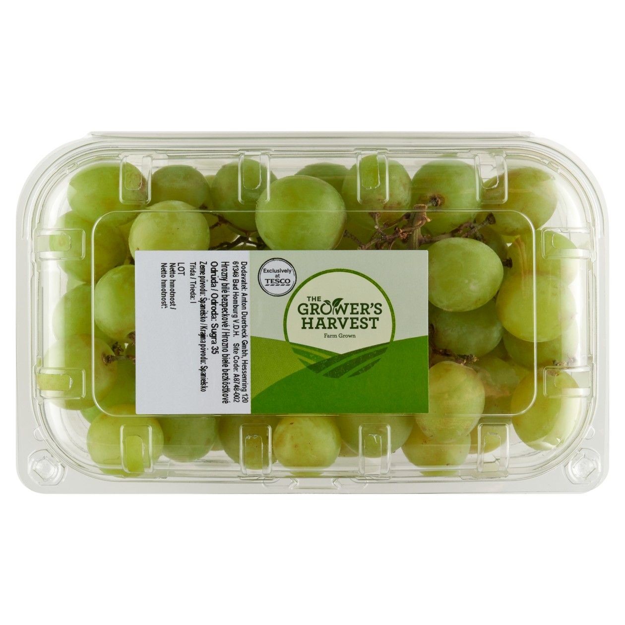 The grower'S Harvest Hrozny Bílé Bezpeckové 500g