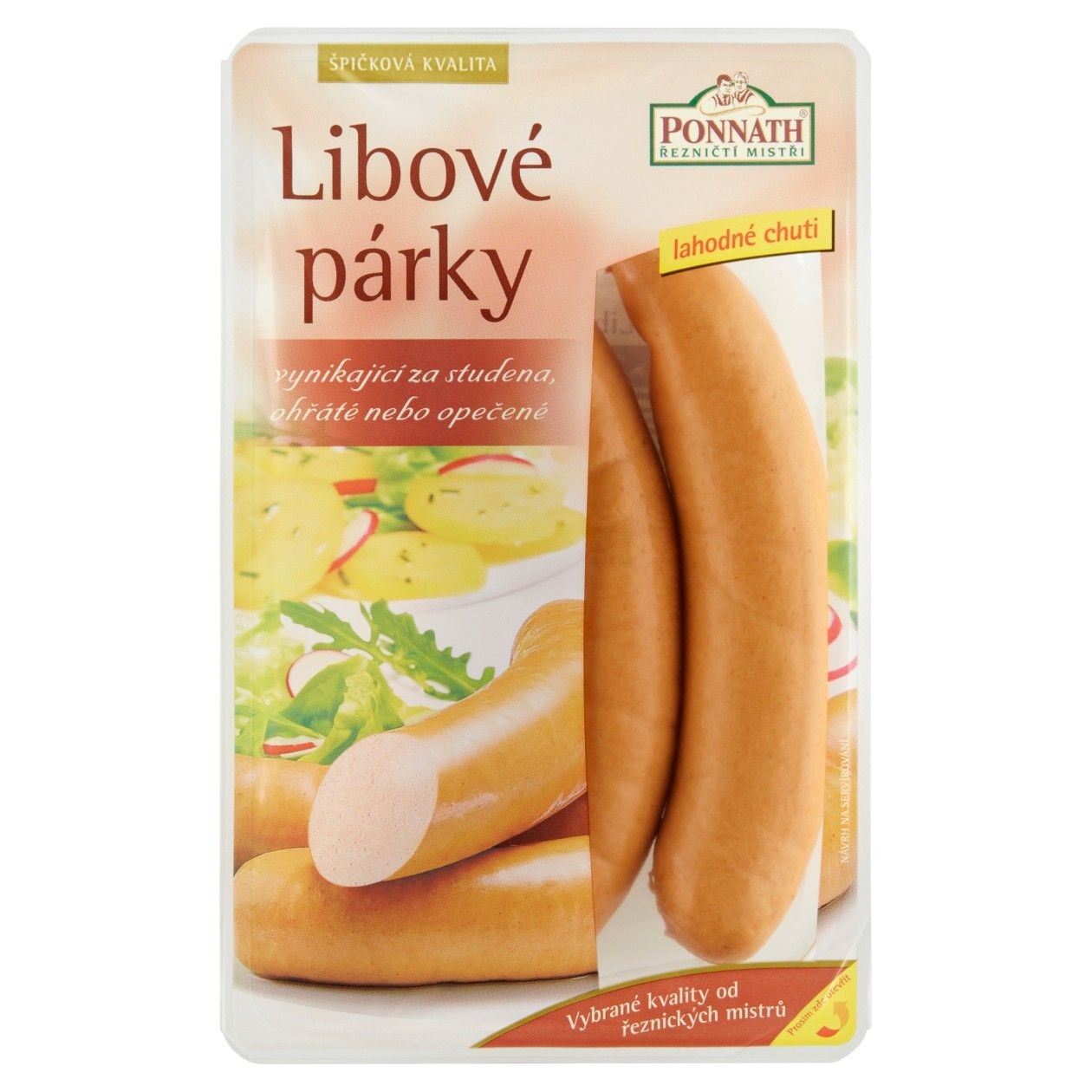 Ponnath Řezničtí Mistři Libové Párky E 300g