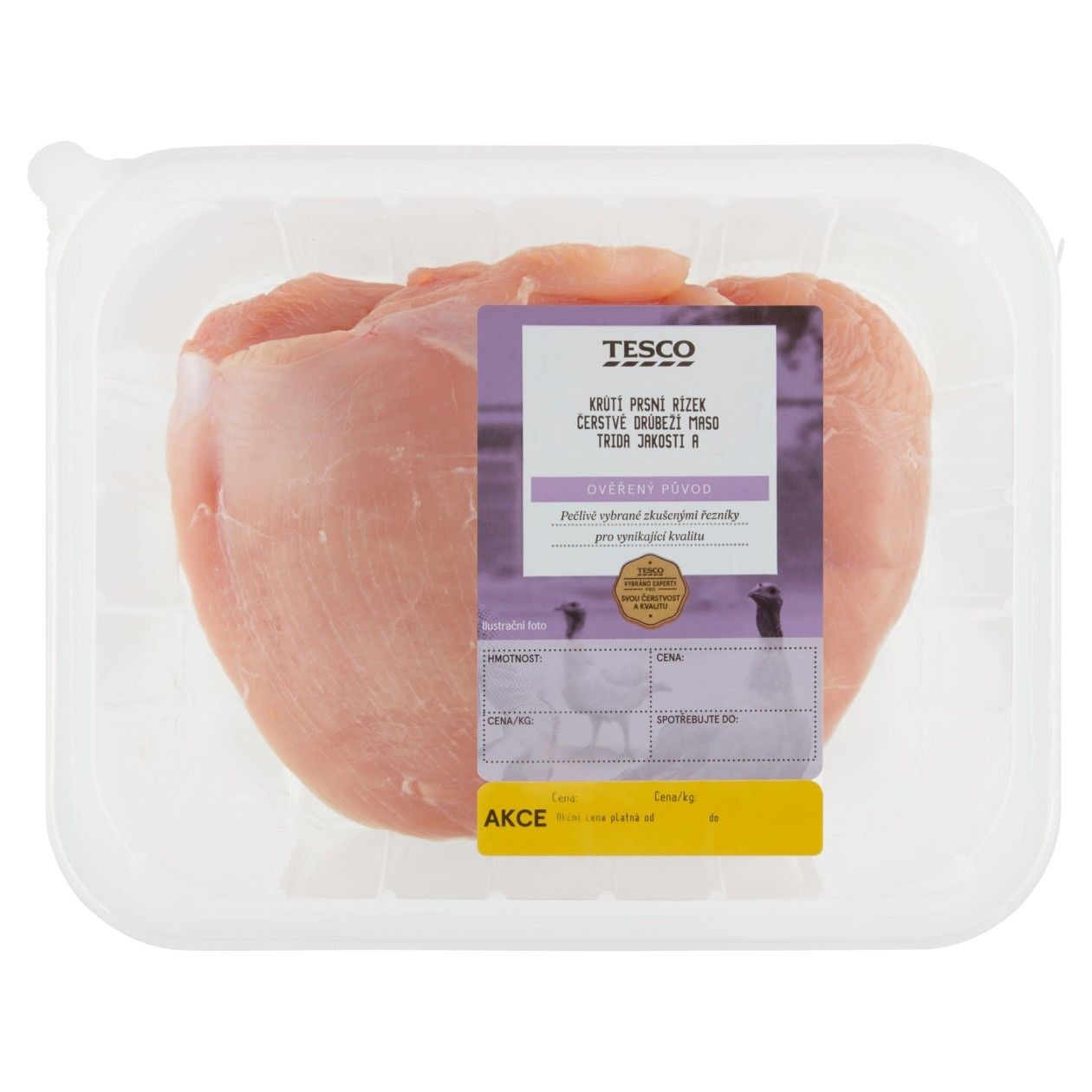 Tesco Krůtí Prsní Řízek, 780g