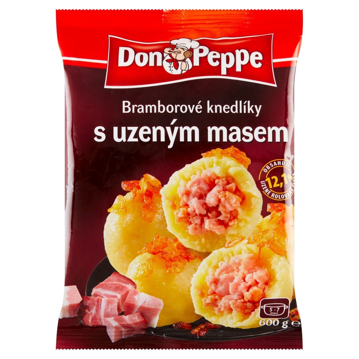 Don Peppe Bramborové Knedlíky S Uzeným Masem 600g