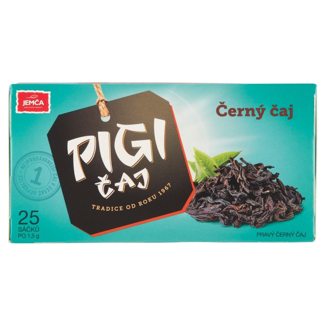 Jemča Pigi Čaj Černý 25 X 1,5g (37,5g)