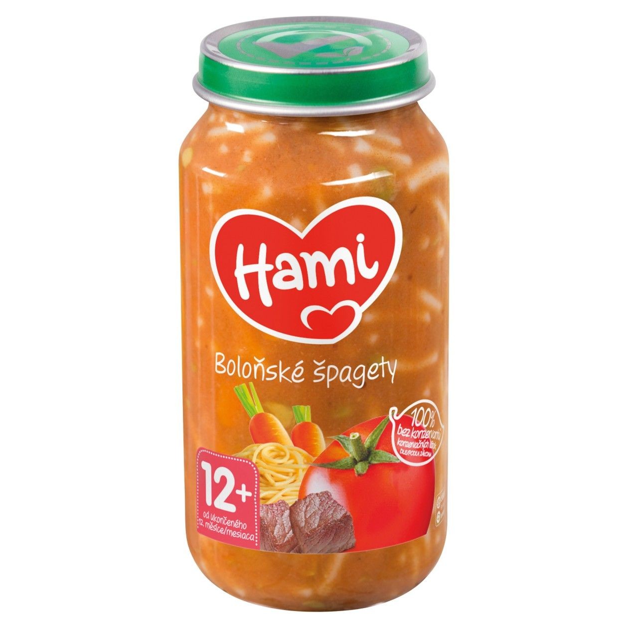 Hami Boloňské Špagety Od Ukončeného 12. Měsíce 250g