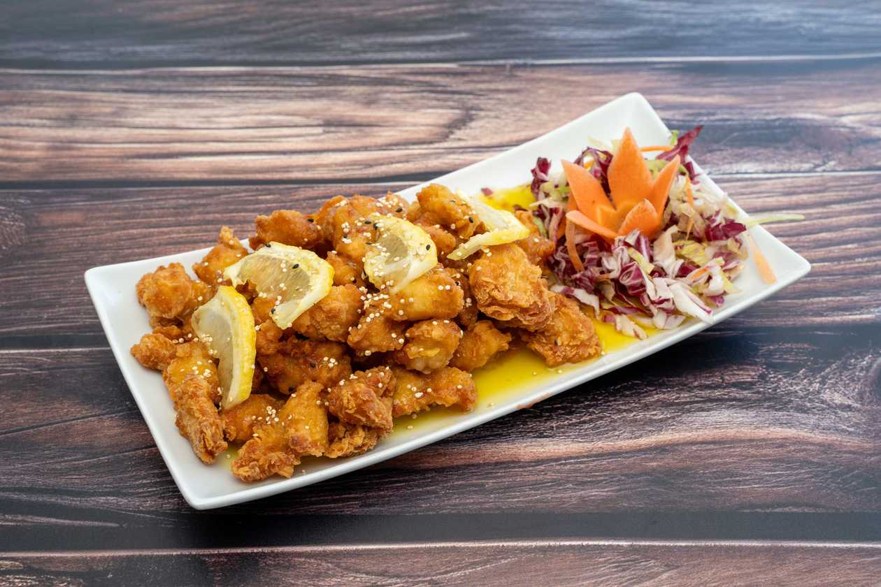 Chicken in Lemon Sauce