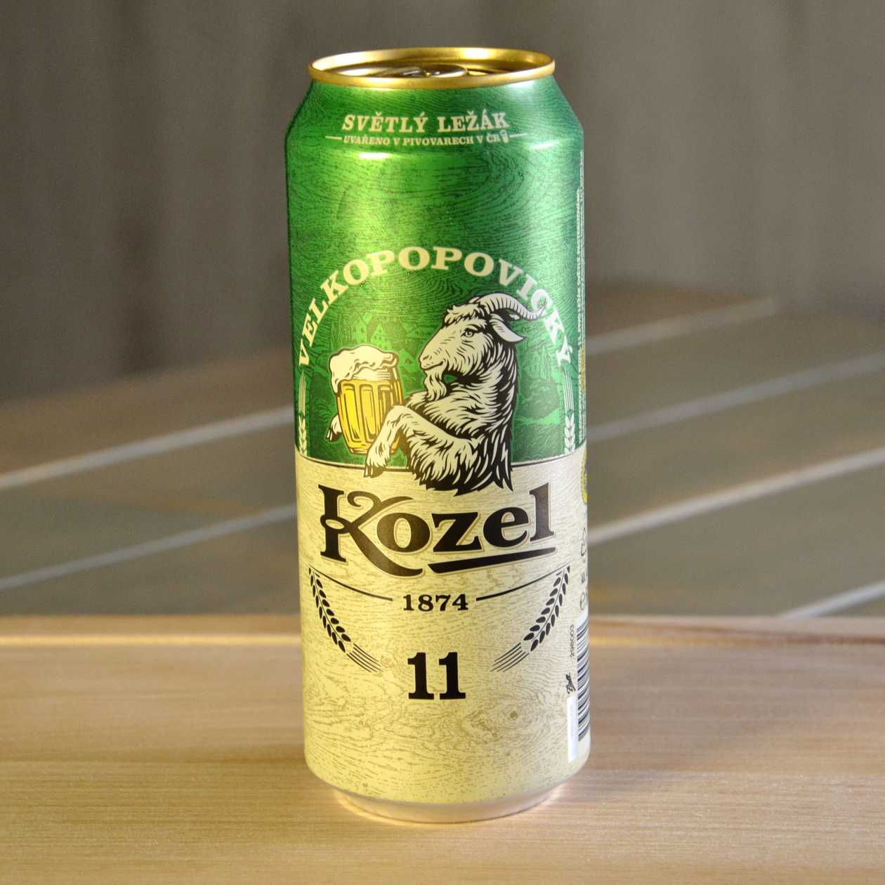 Kozel 10°, 0,5 l