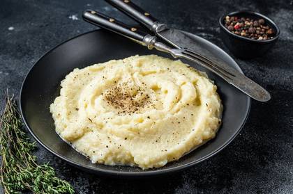 Piure de cartofi și trufe