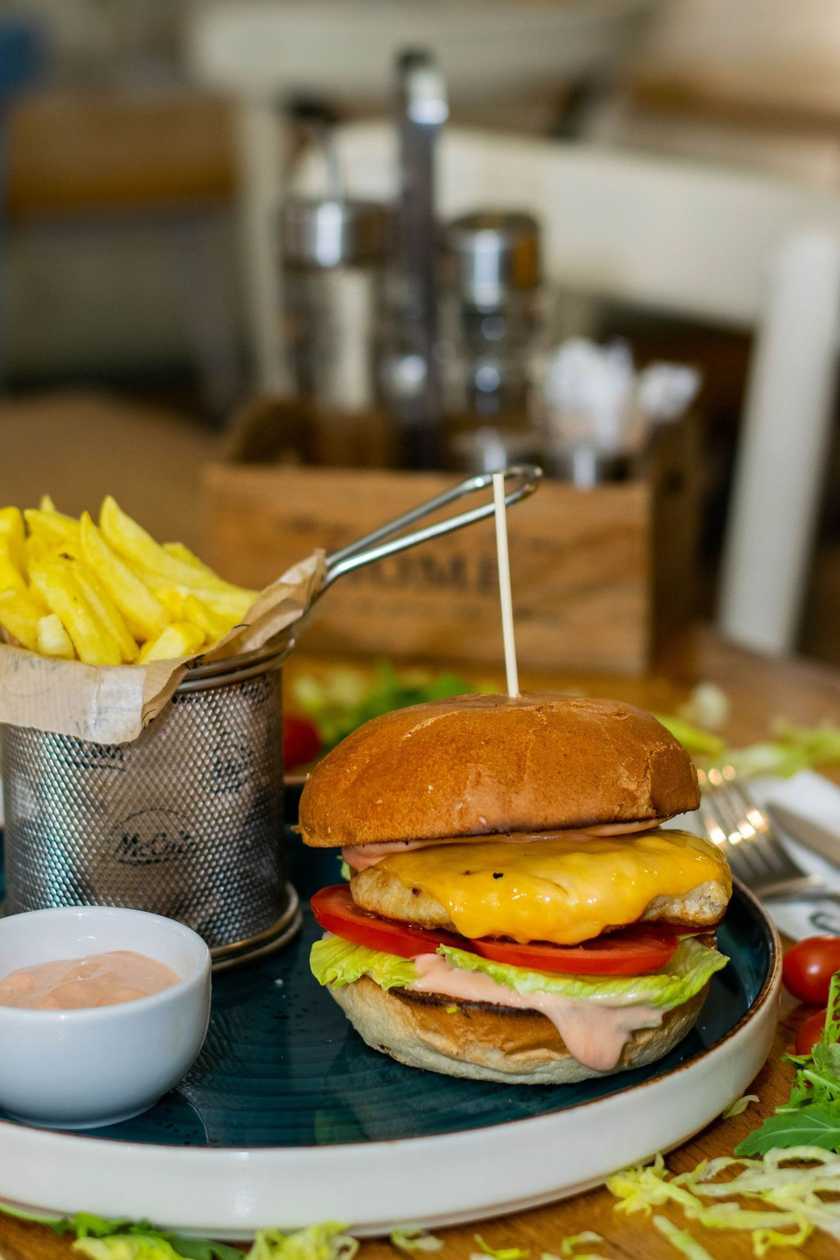 Chicken burger