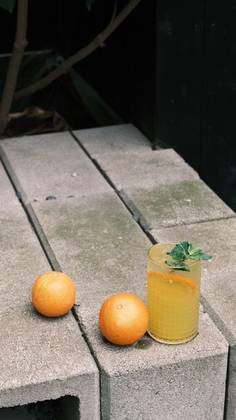 Orange Virgin Mojito