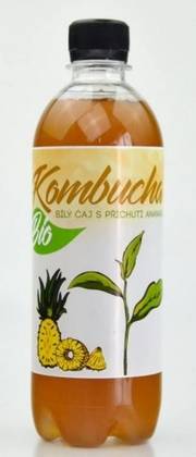 Organic Kombucha - White Tea with Pineapple Flavor