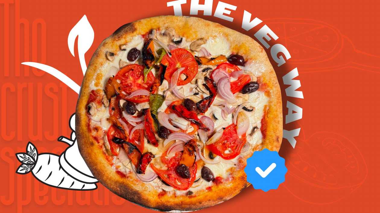 The Veg Way Pizza 🍅🌱
