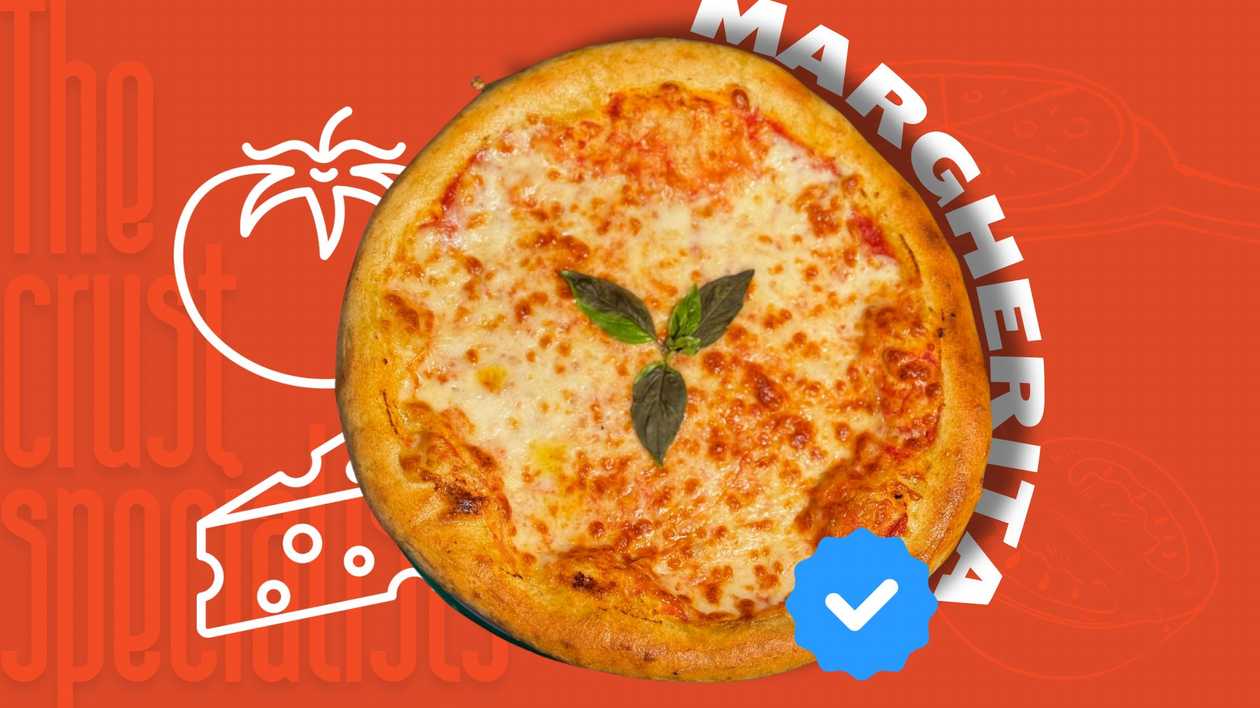 The Brooklyn Classic Margherita Pizza 🍅🧀