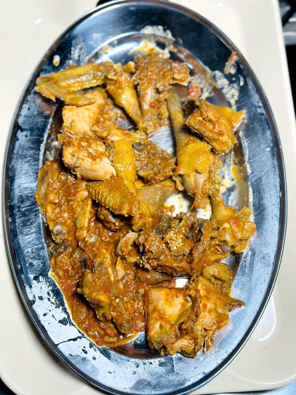 Kuku Kienyeji Wet Fry Full