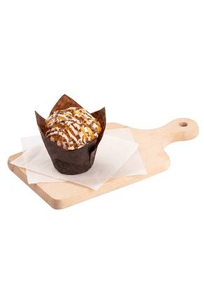 Muffin with Caramel and Toffee