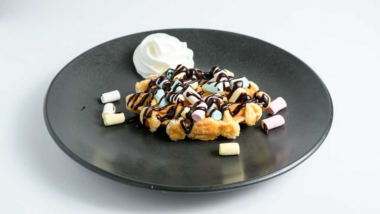 Indulgent Chocolate Waffle