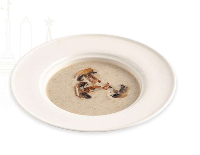 Creamy mushroom soup